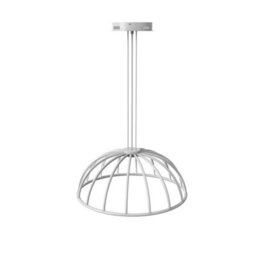CGC Lighting Cgc Paraplu 2 White 60Cm Hemisphere Led Ceiling Pendant - thumbnail 4