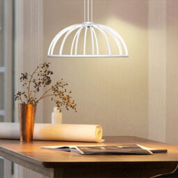 CGC Lighting Cgc Paraplu 2 White 60Cm Hemisphere Led Ceiling Pendant - thumbnail 3