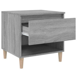Berkfield Bedside Tables 2 Pcs Grey Sonoma 50X46X50 Engineered Wood - thumbnail 7