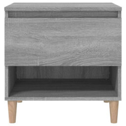 Berkfield Bedside Tables 2 Pcs Grey Sonoma 50X46X50 Engineered Wood - thumbnail 5