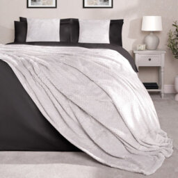 OHS Luxury Large Waffle Honeycomb Mink Warm Throw