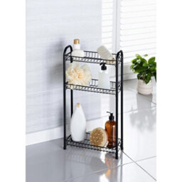 3 Tier Corner Shower Caddy Bathroom Storage Holder Rack Shelves Unit Organizer - thumbnail 4