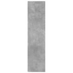 Vidaxl Corner Cabinet Concrete Grey 33X33X132 Cm Engineered Wood - thumbnail 6