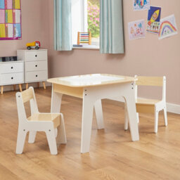 Liberty House Toys Kid's 3-In-1 Storage Table And Chair Set - thumbnail 3