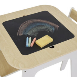 Liberty House Toys Kid's 3-In-1 Storage Table And Chair Set - thumbnail 4