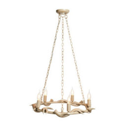Litecraft Rein Natural Antler 5 Light Chandelier - thumbnail 2