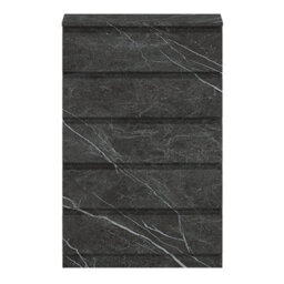 Zita Grey Marble Effect 5 Drawer Chest - Modern Storage Unit, (L) 40Cm X (W) 70Cm X (H) 107Cm, Stylish Bedroom Storage