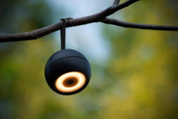 Lucide Lunex - Wall Light Outdoor - Led Dim. - 1X2W 3000K - Ip54 - With Magnetic Mounting System - Black - thumbnail 4