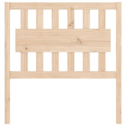 Berkfield Bed Headboard 95.5X4X100 Cm Solid Wood Pine - thumbnail 3