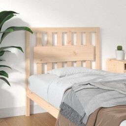 Berkfield Bed Headboard 95.5X4X100 Cm Solid Wood Pine - thumbnail 1