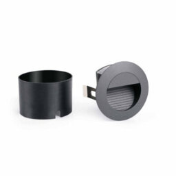 Luminosa Lighting Luminosa Mini Led Outdoor Recessed Wall Light Dark Grey Ip44 - thumbnail 2