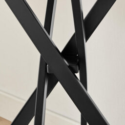 Furniturebox Uk Leonardo Oak Veneer Console Table - thumbnail 4
