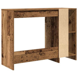 Berkfield Modern Desk Old Wood 102.5X35X75 Cm Engineered Wood - thumbnail 6