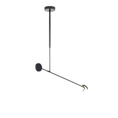 Luminosa Lighting Luminosa Invisible Led Ceiling Pendant Matt Black Phase Cut Dimming 765Lm 2700K
