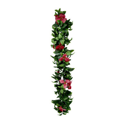 Pack Of 3 - Artificial Hanging Plants Vines Leaves -  60Cm Long Each - Realistic Foliage - Indoor / Outdoor - image 1