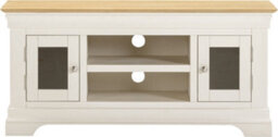 Seconique Bordeaux Small Tv Stand Ivory And Oak  Fully Assembled - thumbnail 3