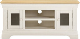 Seconique Bordeaux Small Tv Stand Ivory And Oak  Fully Assembled - thumbnail 7