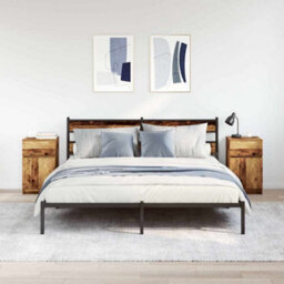 Berkfield Bedside Cabinets 2 Pcs Old Wood 39X35X65 Cm Engineered Wood - thumbnail 3