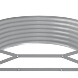 Walplus Garden Raised Bed Galvanised Steel 507X100X36 Cm Anthracite - thumbnail 5