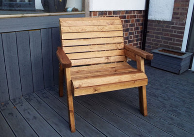Charles Taylor Trading Charles Taylor Solid Wood Grand Chair - image 1