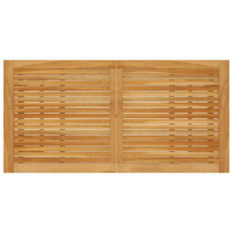 Berkfield Garden Bar Table 140X70X104 Cm Solid Acacia Wood - thumbnail 4