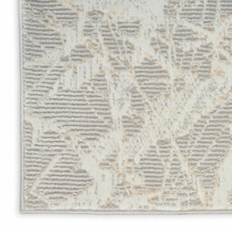 Xample Calvin Klein Rush Grey Ivory Rug 160X221Cm Modern Abstract Machine Woven Low Pile Luxury Living Room Area Rug - thumbnail 6