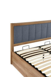 Belmont Grey And Oak Wooden King Ottoman Bed Frame Birlea - thumbnail 7