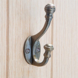 Hammer and Tongs Hammer & Tongs Ball End Hat & Coat Hook - W30mm X H95mm - Black - thumbnail 6