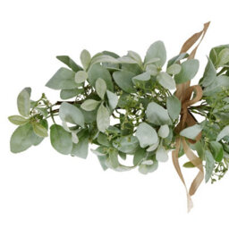 Wyld Haus Set Of 3 Artificial Winter Spray Arrangements With Lamb's Ear And Wax Flower - thumbnail 2