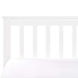 Beliani Bed Pine Wood Olendon 180 X 200 Cm (Eu Super King) White - thumbnail 9