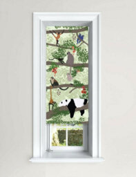 Lister Cartwright Asian Rainforest Animal Blackout Roller Blind Child Safety Included (120 Cm Width X 140 Cm Drop) - thumbnail 1