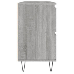 Berkfield Bathroom Cabinet Grey Sonoma 80X33X60 Cm Engineered Wood - thumbnail 6