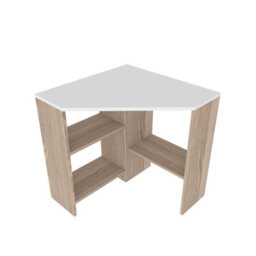 Decorotika Alison Corner Computer Desk White Cordoba - thumbnail 5