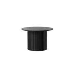 Arte Sophisticated Black Zante 7 Coffee Table 700mm X 470mm X 700mm - Modern Living Solution - thumbnail 1