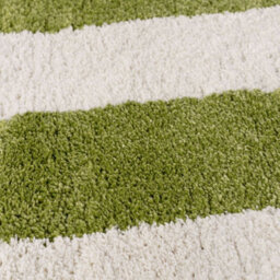 The Rugs Joli Green And White Geometric Rug Soft Dense Pile Easy To Clean And Pet Friendly For Living Rooms And Bedrooms - thumbnail 5