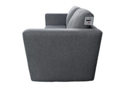 DS Living The Brenta 2 Seater Slide Storage Sofa In Grey, Silver Or Navy - thumbnail 5