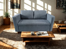 DS Living The Brenta 2 Seater Slide Storage Sofa In Grey, Silver Or Navy - thumbnail 2