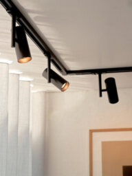 Nordlux Jerome Aluminium Track Light Set  3 Pack Black,mains - thumbnail 5