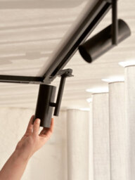 Nordlux Jerome Aluminium Track Light Set  3 Pack Black,mains - thumbnail 6