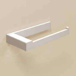Cosmic Toilet Roll Holder, White Matt, Wall-Mounted, 8,5 Cm. Collection The Grid - thumbnail 5