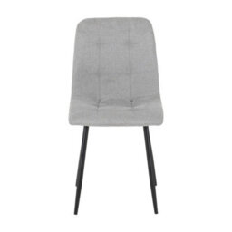 Seconique Fenton Indoor Dining Chair (Pack Of 4) - L54 X W44 X H86.5 Cm - Light Grey Fabric - thumbnail 2