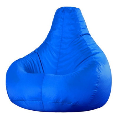 Icon Dalton High Back Adult Gaming Indoor Outdoor Bean Bag Chair, Blue - image 1