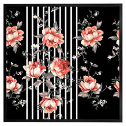 "Andrew Lee Flowers (Picutre Frame) / 20X20"" / Brown" - thumbnail 8