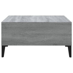 Berkfield Coffee Table Grey Sonoma 60X60X30 Cm Engineered Wood - thumbnail 4
