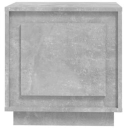Berkfield Bedside Cabinet Concrete Grey 44X35X45 Cm Engineered Wood - thumbnail 7