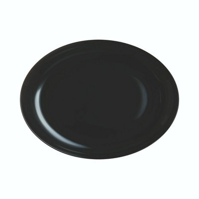 Urbn-Living Black - Luminarc Opal Glass Oval Dish - image 1