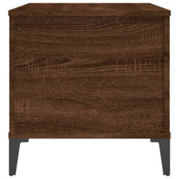Berkfield Coffee Table Brown Oak 90X44.5X45 Cm Engineered Wood - thumbnail 8