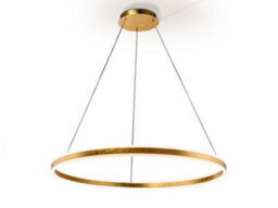 Luminosa Lighting Luminosa Helia Integrated Led Ceiling Pendant Gold - Uk Stock - thumbnail 4