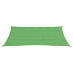 Berkfield Sunshade Sail 160 G/m2 Light Green 3X6 M Hdpe - thumbnail 2