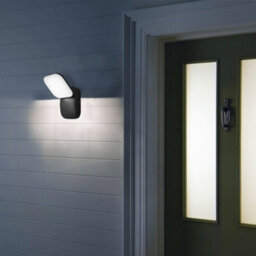 Long Life Lamps Company Modern 12W Led Black Outdoor Wall Light Adjustable Cool White Zlc354Bcw - thumbnail 8